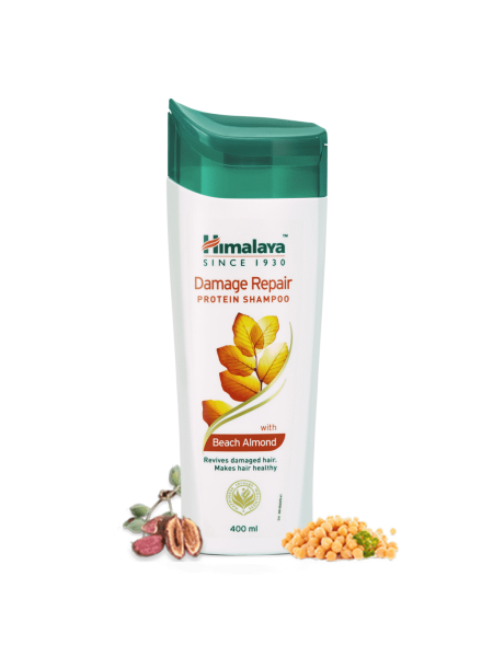 Протеиновый шампунь для восстановления повреждений Хималая, 400мл, Damage Repair Protein Shampoo Himalaya, 400ml