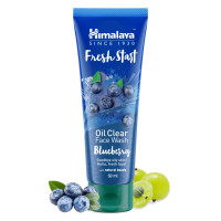 Очищающее средство для лица с голубикой Хималая, 50мл, Fresh Start Oil Clear Blueberry Face Wash Himalaya, 50ml