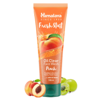 Очищающее средство для лица с персиком Хималая, 100мл, Fresh Start Oil Clear Peach Face Wash Himalaya, 100ml