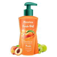 Очищающее средство для лица с персиком Хималая, 200мл, Fresh Start Oil Clear Peach Face Wash Himalaya, 200ml