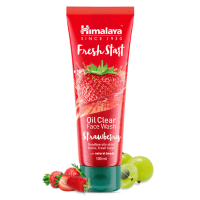Очищающее средство для лица с клубникой Хималая, 100мл, Fresh Start Oil Clear Strawberry  Face Wash Himalaya, 100ml