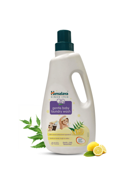 Нежная стирка детского белья Хималая, 1л бутылка,  Gentle Baby Laundry Wash Himalaya, 1l Bottle