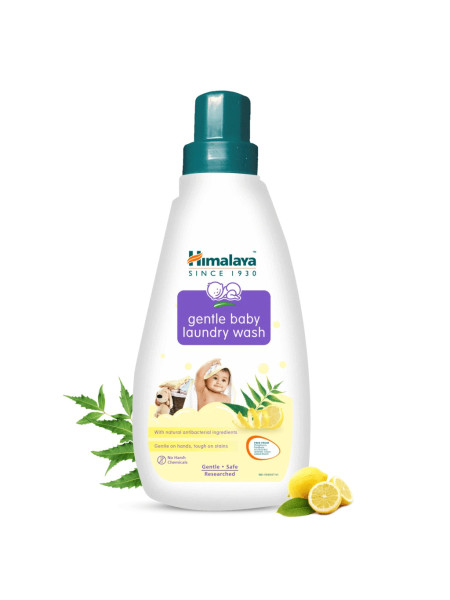 Нежная стирка детского белья Хималая, 500мл бутылка,  Gentle Baby Laundry Wash Himalaya, 500ml Bottle
