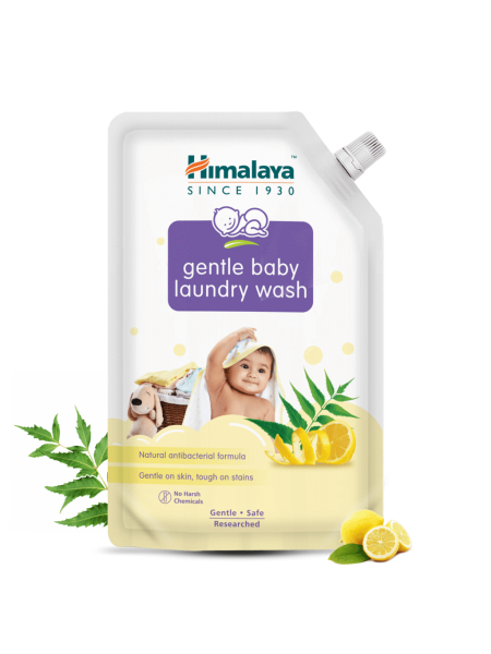 Нежная стирка детского белья Хималая, 500мл упаковка,  Gentle Baby Laundry Wash Himalaya, 500ml Pouch