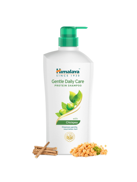 Нежный протеиновый шампунь для ежедневного ухода за волосами Хималая, 700мл, Gentle Daily Care Protein Shampoo Himalaya, 700ml