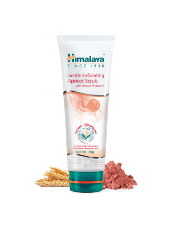 Нежный скраб с абрикосом Himalaya: мягкое отшелушивание для сияющей кожи