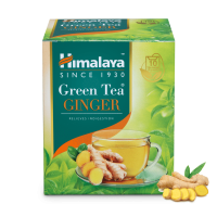 Зеленый чай Хималая с имбирем, 10 пак., Green Tea Ginger Himalaya 10bags
