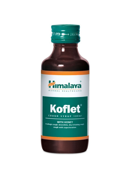 Сироп от кашля "Кофлет", 100 мл, производитель "Хималая", Koflet, 100 ml, Himalaya
