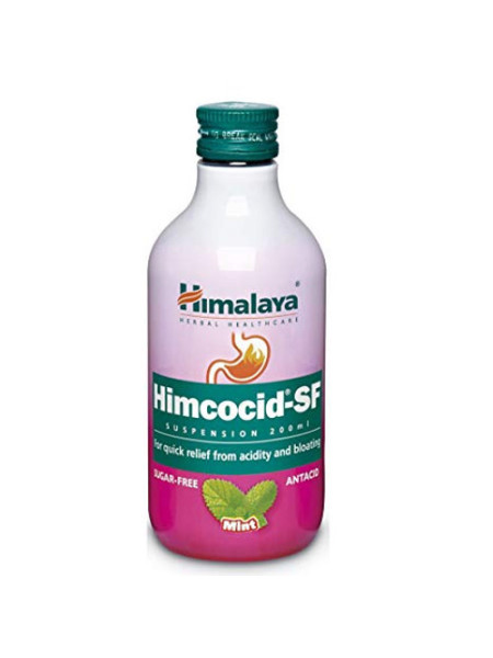 Химкоцид: средство от изжоги с мятой Хималая, 200мл, Himcocid-SF Himalaya, 200ml