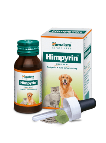 Химпирин Himalaya: эффективное обезболивание и жаропонижение для собак и кошек (30 мл)