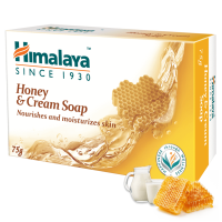 Аюрведическое мыло Мед и Сливки, производитель "Хималая", 75г, Himalaya Honey & Cream Soap 75g