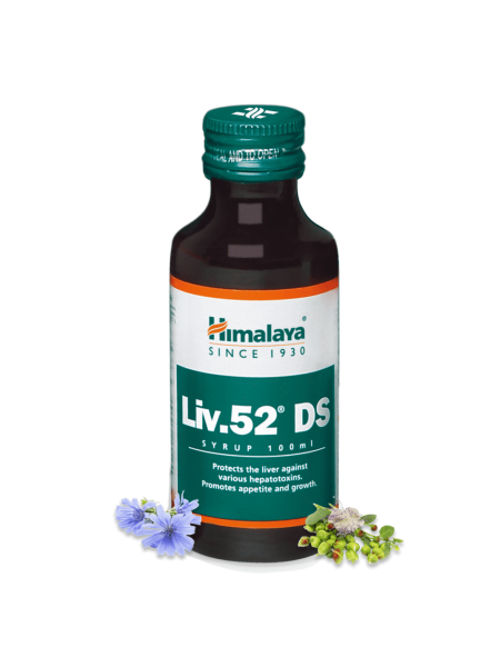 Лив 52 ДС: Сироп для печени , 200 мл, производитель "Хималая", LIV. 52 DS Syrop, 200 ml, Himalaya