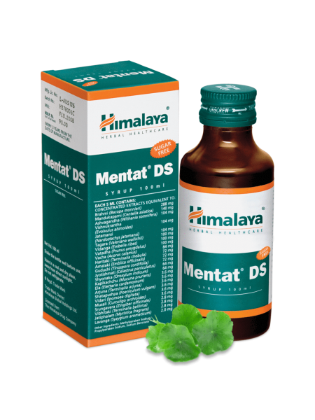 Сироп Ментат ДС, 100 мл, производитель "Хималая", Mentat DS Syrup,100 ml, Himalaya