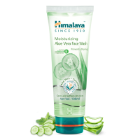 Увлажняющее средство для умывания с Алоэ Вера, Хималая, 100мл, Moisturizing Aloe Vera Face Wash, Himalaya, 100ml