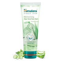 Увлажняющее средство для умывания с Алоэ Вера, Хималая, 50мл, Moisturizing Aloe Vera Face Wash, Himalaya, 50ml