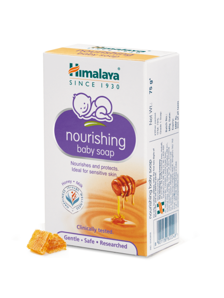 Питательное детское мыло Хималая, 75г, Nourishing baby soap Himalaya, 75g