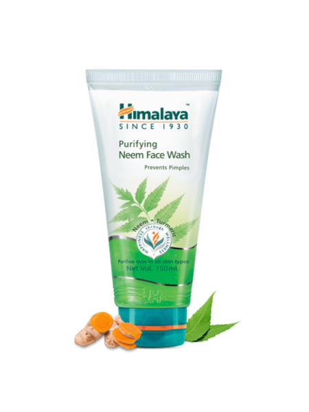 Очищающее средство для умывания с нимом, Хималая, 150мл, Purifying Neem Face Wash, Himalaya, 150ml