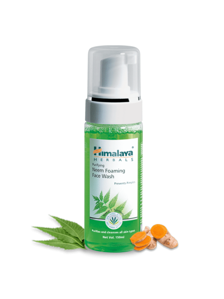 Пенка для умывания с Нимом Хималая, 150мл, Purifying Neem Foaming Face Wash, Himalaya, 150ml
