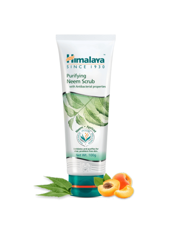 Очищающий скраб для лица Himalaya с Ним: 100 мл чистоты