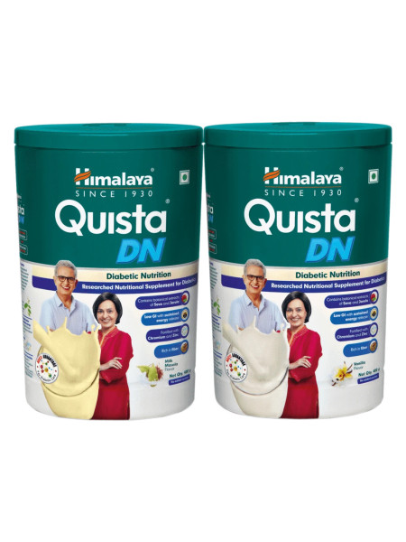 Энергетический коктейль Квеста ДН с молоком, 400г, Хималая; Quista DN Vanilla, 400g, Himalaya