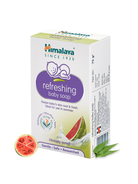 Освежающее детское мыло Хималая, 75г, Refreshing baby soap Himalaya, 75g