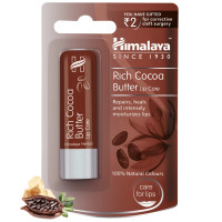 Бальзам для губ с маслом какао  Хималая, 4.5г, Cocoa Butter Lip Balm Himalaya, 4.5g