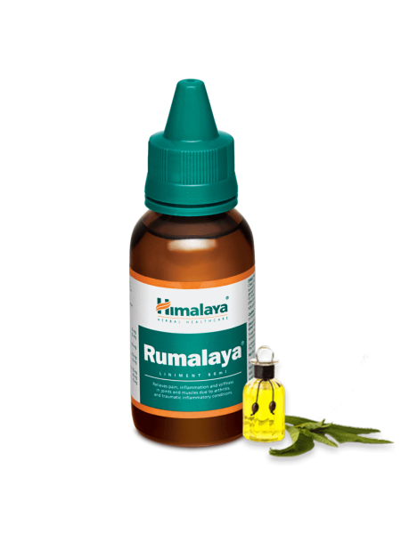 Румалая масло: укрепление опорно-двигательной системы, 60мл., производитель "Хималая", Rumalaya liniment, 60ml, Himalaya