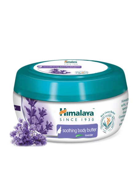 Успокаивающий крем для тела с лавандой, Хималая, 100мл, Soothing body butter cream Himalaya, 100ml
