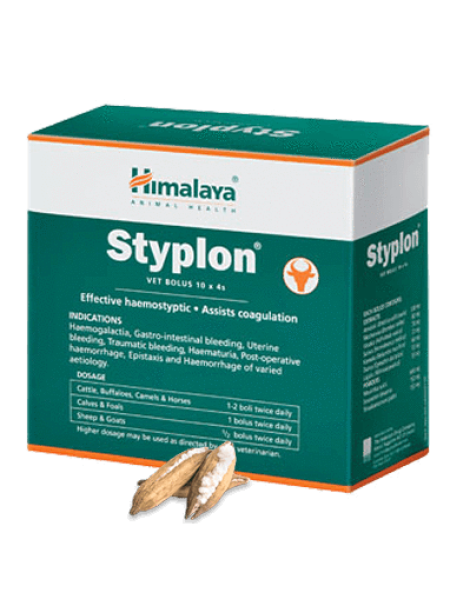 Стиплон: от кровотечений, для животных, 40 таб., производитель "Хималая", Styplon, 40 tabs., Himalaya