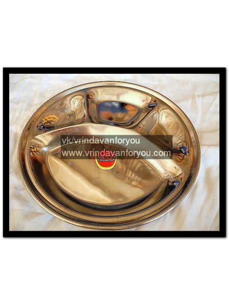 Тарелка с делениями, круглая 2 / Round plate #2