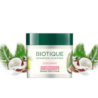Крем отбеливающий кокос Биотик 50 г; Biotique Coconut Brightening Cream, 50g Крем отбеливающий кокос Биотик 50 г; Biotique Coconut Brightening Cream, 50g