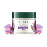Крем Шафран Биотик омолаживающий, 50 г; Biotique Saffron Anti-Ageing Cream, 50g Крем Шафран Биотик омолаживающий, 50 г; Biotique Saffron Anti-Ageing Cream, 50g