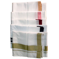 Дхоти хлопковое с каймой; Dhoti cotton 4,5 m, With borders Дхоти хлопковое с каймой; Dhoti cotton 4,5 m, With borders
