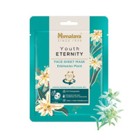 Маска для лица омолаживающая, 30 г, Хималая; Youth Eternity Face Sheet Mask, 30 g, Himalaya