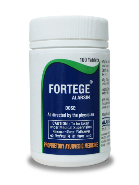 Фортеж: лечение репродуктивной системы, 50 таб., производитель "Аларсин", Fortege, 50 tabs., Alarsin