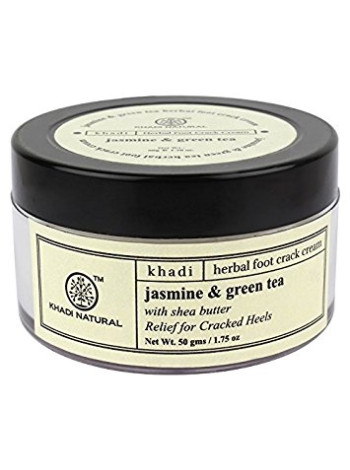 Крем Khadi от трещин на стопах с маслом Ши: Жасмин и Зеленый чай