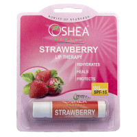 Клубничный бальзам для губ, 4 г, производитель "Оши", Strawberry Lip Therapy, 4 g, Oshea