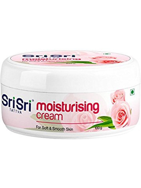 Увлажняющий крем, 100 г, производитель "Шри Шри Аюрведа", Moisturising Cream, 100 g, Sri Sri Ayurveda