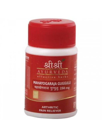 Махайогарадж Гуггул, 250 мг, 30 таб, производитель "Шри Шри Аюрведа", Mahayogaraj Guggulu, 250 mg, 30 tabs, Sri Sri Ayurveda