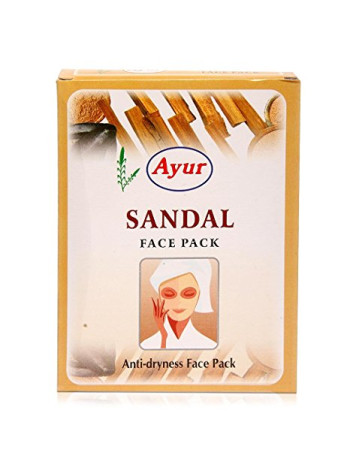 Маска для лица Сандал Ayur: 25 г натурального ухода