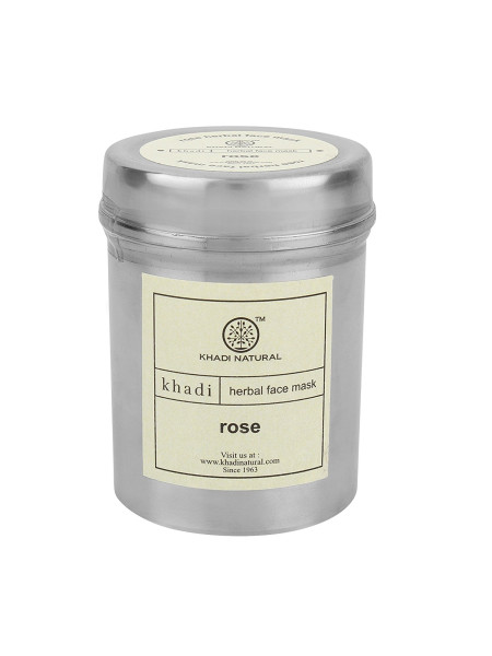 Маска для лица "Роза", 50 г, производитель "Кхади", Face Mask "Rose", 50 g, Khadi