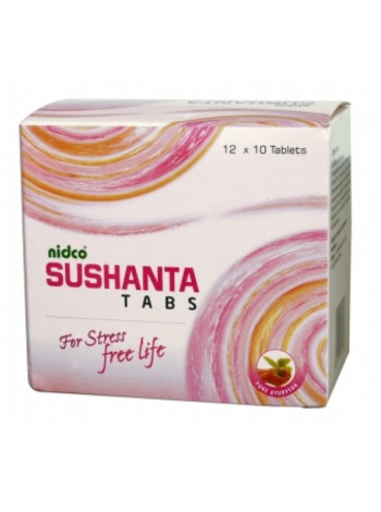 Сушанта (Nidco): 120 таблеток для снятия стресса и успокоения