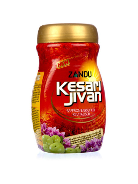 Чаванпраш "Кесари Живан", 450 г, производитель "Занду", Chyavanprash Kesari Jivan, 450 g, Zandu