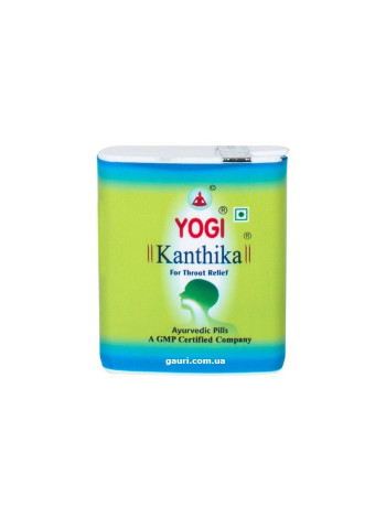 Йоги Кантика: Быстрое облегчение боли в горле и ангины (140 гранул)