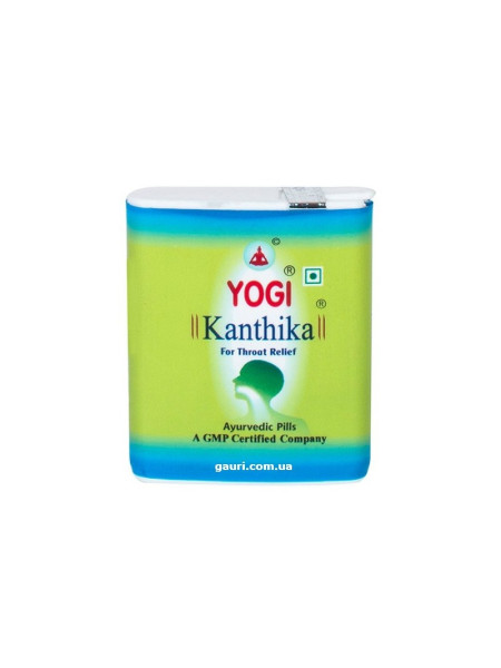 Йоги Кантика: лечение ангины и боли в горле, 140 гранул, производитель "Йоги Аюрведа", Yogi Kantika, 140 gran., Yogi Ayurveda