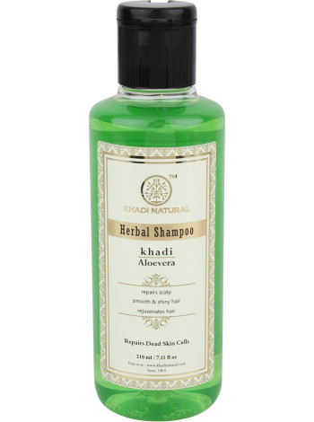 Шампунь Khadi Алое Вера: Аюрведический уход для ваших волос (210 мл)