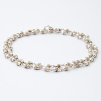 Кантхимала №2 Туласи в обрамлении 1 ряд 5 мм натуральные / Kanthimala №2 Tulasi silver 1 round 5mm natural Кантхимала №2 Туласи в обрамлении 1 ряд 5 мм натуральные / Kanthimala №2 Tulasi silver 1 round 5mm natural