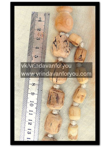 Четки Туласи: 108 бусин, грубая текстура, 120 см