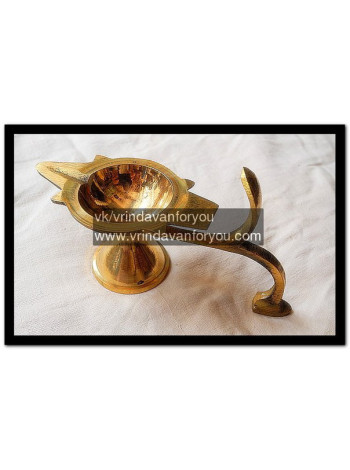 Латунная дипа №6: изысканное украшение для вашего дома (14х5 см)