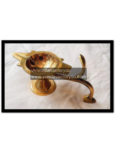 Дипа латунь №6, 14х5 см / Brass Deepa №6, 14х5 cm